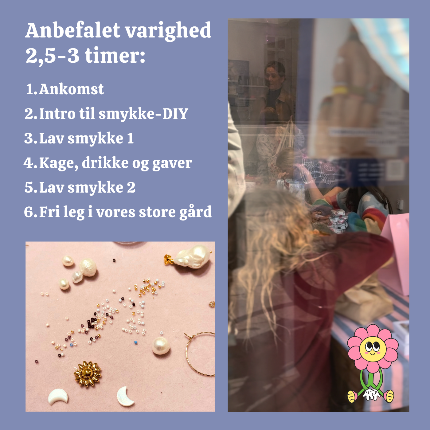 Hold your private event in the store - birthday, girlfriends, bachelorette party, children's birthday