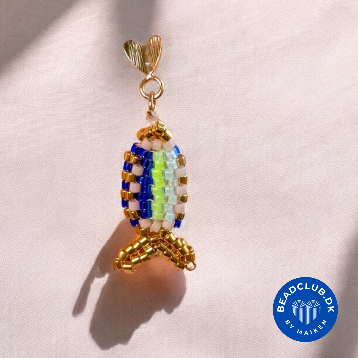 Beaded 3D fish Miyuki delica - for earrings, bracelet and necklace - VERY easy visual step-by-step PDF-file